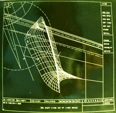 80's se generaliza el uso de los programas CAD en la Arquitectura.