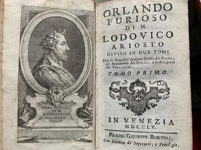 Ludovico Ariosto scrive l'Orlando furioso