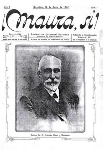 Proyecto de Maura para la autonomía cubana