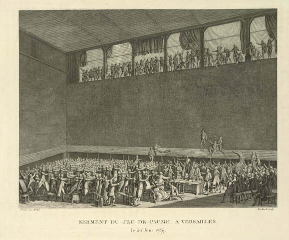 Tennis Court Oath Taken: June 20, 1789