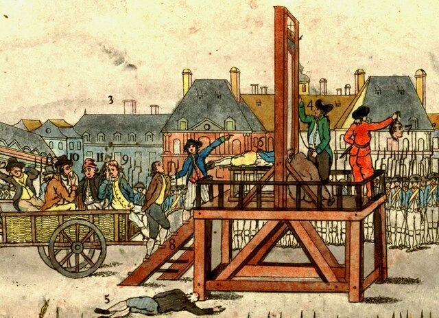 Execution of Robespierre