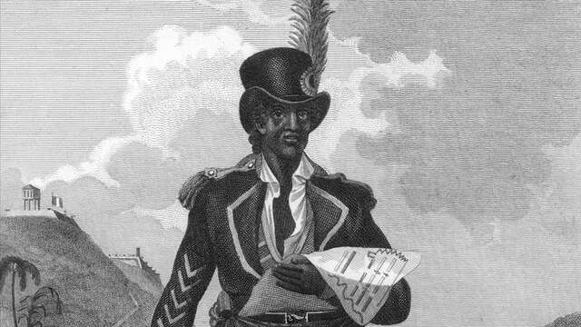 Touissant L'ouverture proclaims a new constitution in St. Domingue and is declared govenor for life
