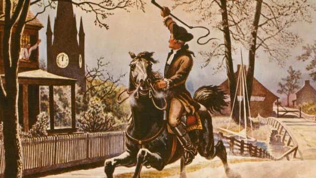 Midnight ride of Paul Revere