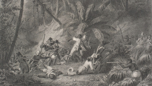 Slaves rise up on northern plantations of St. Domingue
