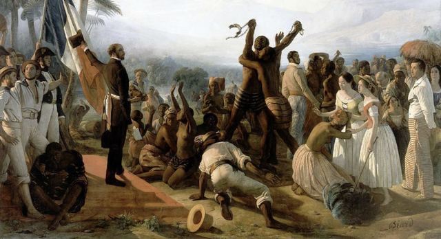 slavery is outlawed in the French colonies, including St. Domingue