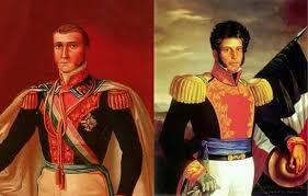 Iturbide sale a combatir contra Vicente Guerrero.