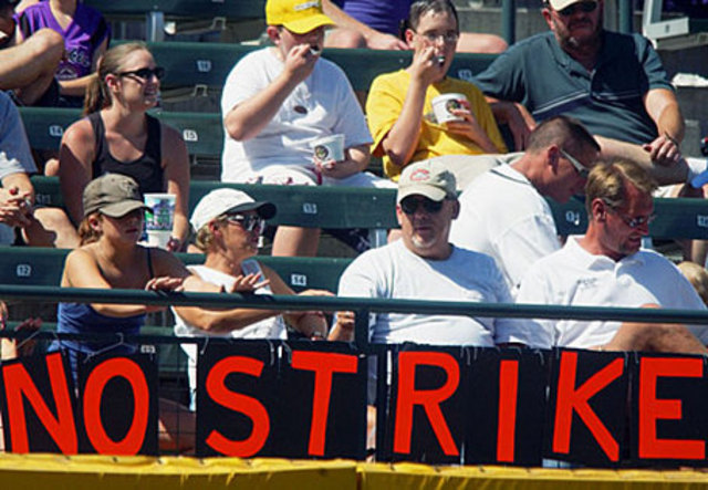 Major League Baseball Players Strike