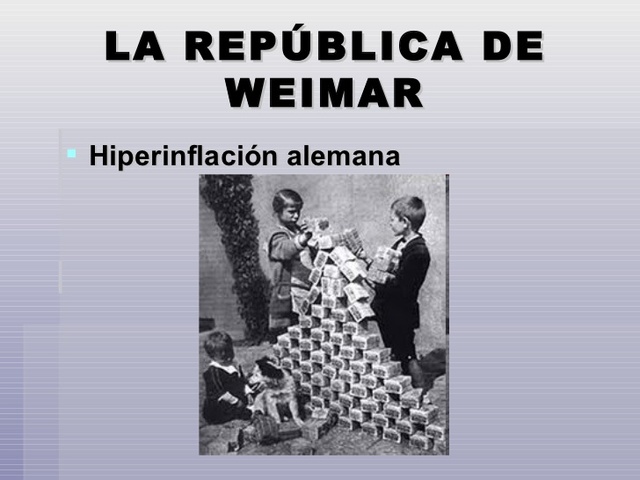 La República de Weimar