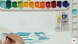 Técnica de Gouache tempera