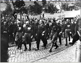 EL ASCENSO DEL FASCISMO ITALIANO