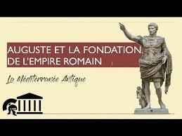 la fondation de l'empire romain