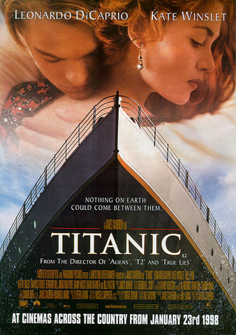 James Cameron's Titanic, the highest-grossing film of all time