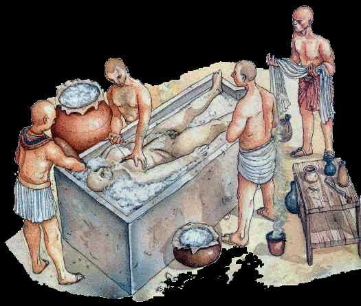 "Embalsamamientos de faraones"