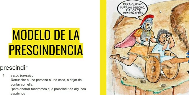 El modelo de prescindencia