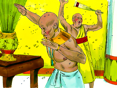 4º Plaga-Nubes de tábanos