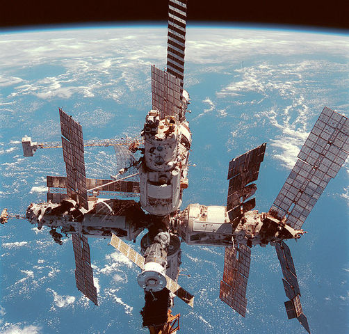Russian Mir space Space Station