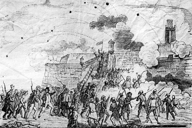 Insurrecció i bombardeig de Barcelona