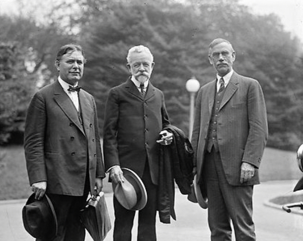 Treaty of Versailles to Senate