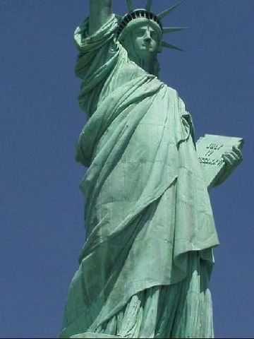 The Statue of Liberty reopens after security improvements.