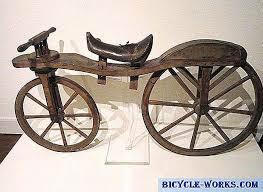 La bicicleta de Karl Drais.