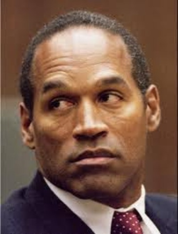 The O.J. Simpson murder trial seen on live TV by more than half of the U.S population