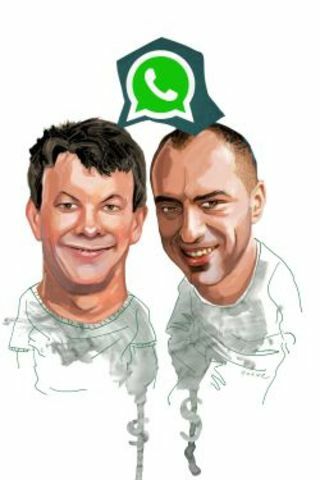 Jan Koum y Brian Acton se conocieron trabajando para YAHOO