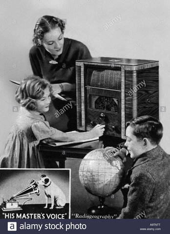 El número de estaciones y aparatos de radio en uso aumentó.