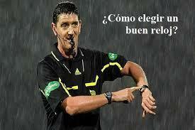 El árbitro hacía uso del cronómetro