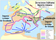 Suevos, vándalos y alanos