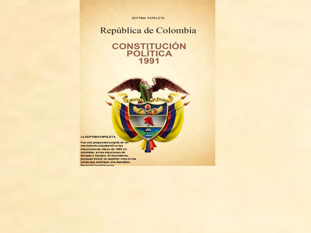 CONSTITUCION POLITICA DE COLOMBIA