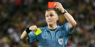 Tarjetas amarillas y rojas.