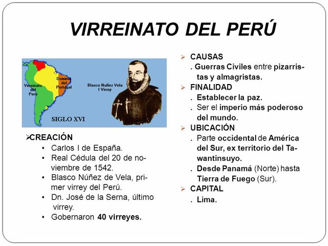 Creación del Virreinato del Perú (Acontecimiento)