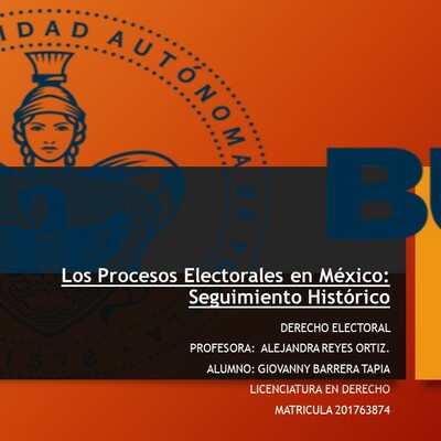 Timeline: Los Procesos Electorales en México: Seguimiento Histórico