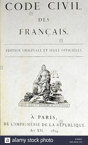 CODIFICACIÓN FRANCESA SIGLO XIX