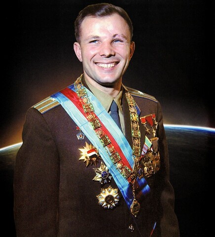 Первый полет человека в космос.