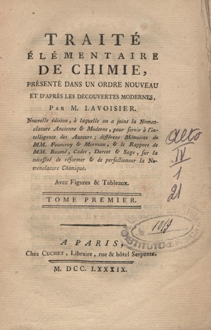 Primer Libro de la Química Moderna