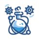 Science chemistry lab laboratory experiment icon 124722