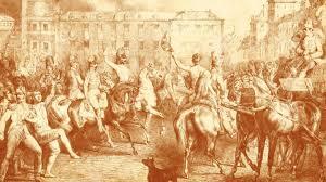 La proclamación de la constitución en la Coruña