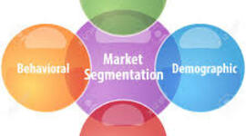 Timeline: proceso de segmentación de mercados infografia