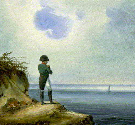 Napoleon exiled to Elba