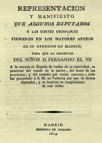 Manifiesto de los persas