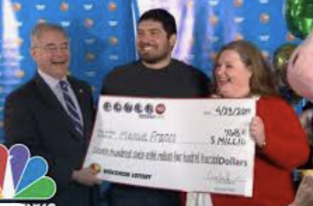 I won the lottery :$