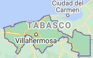 Arrival at Tabasco, Mexico