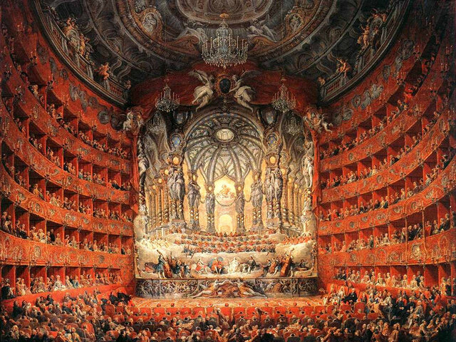 comienzo de la opera