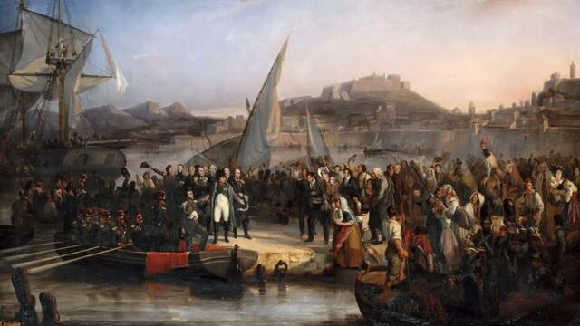 The return of Napoleon from Elba