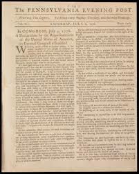 Nace el Pennsylvania Evening Post