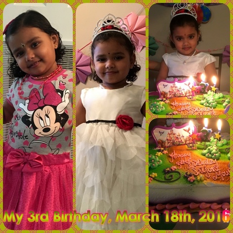 My 3rd Birthday!