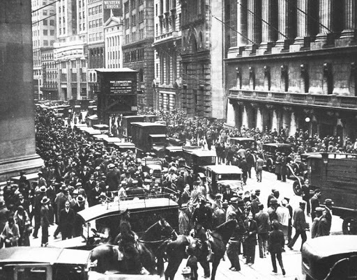 Derrumbe del sistema económico.