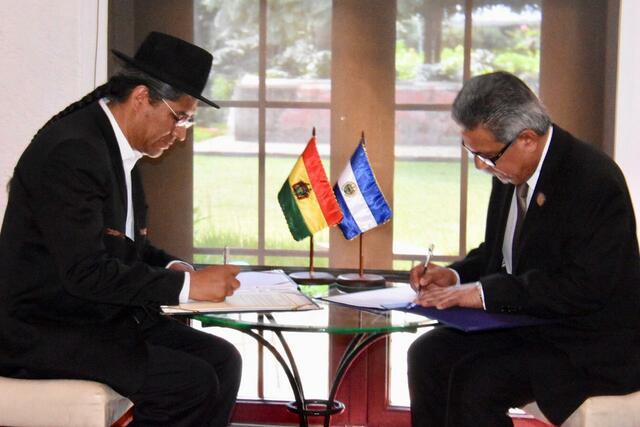 Acuerdo de Alcance Parcial El Salvador -Bolivia