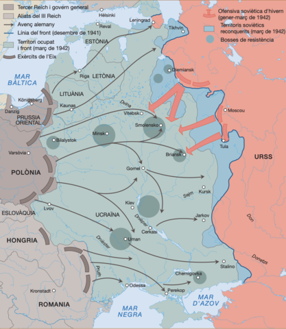 Atac a mig milió de soldats de l'Exèrcit Roig.
